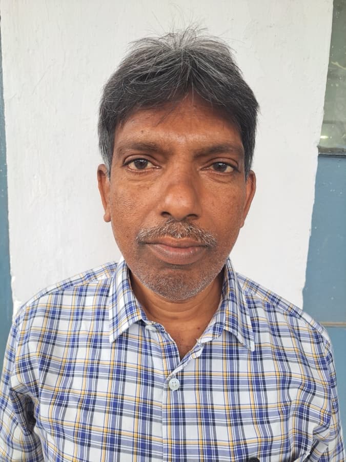 Photograph of Gollapudi Venu, English & Social Studies teacher