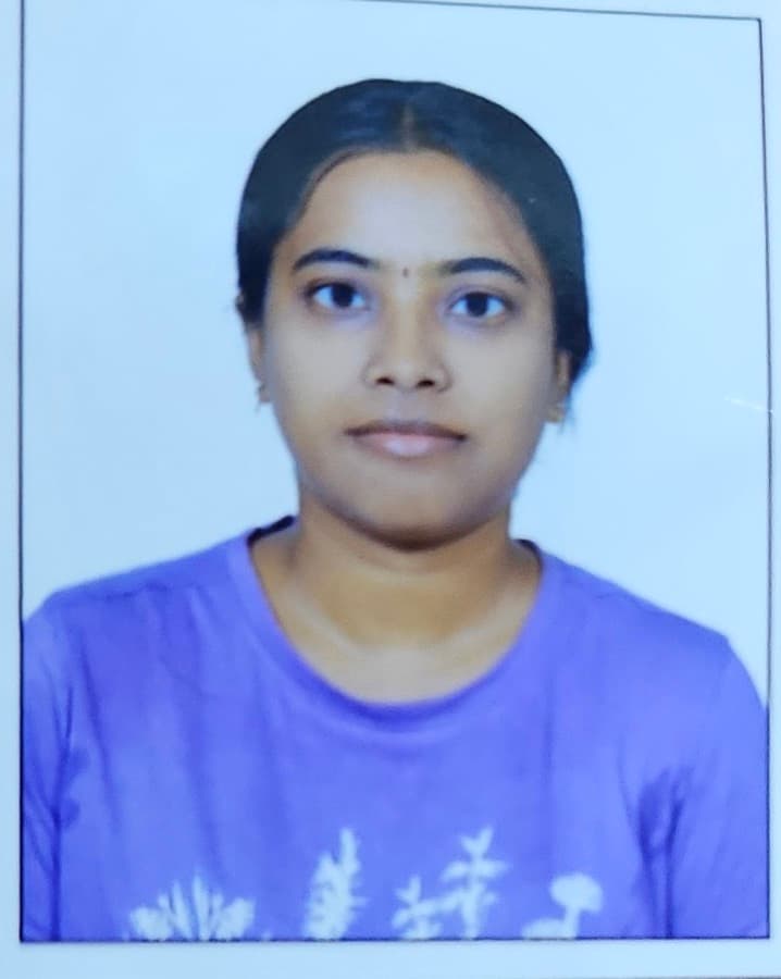 Photograph of G.S. Manasa, English teacher