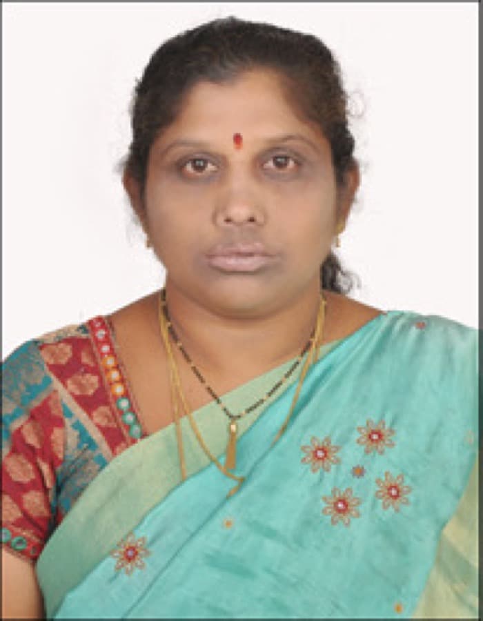 Photograph of M. Hemalatha, Biology teacher