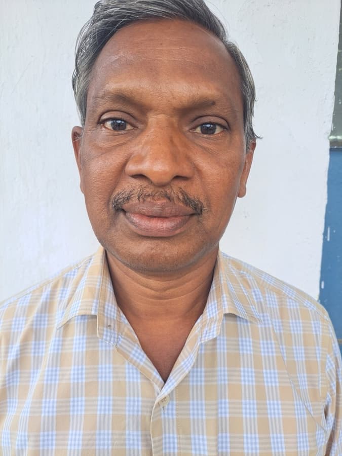 Photograph of Thappeta Sadanandam, Telugu teacher